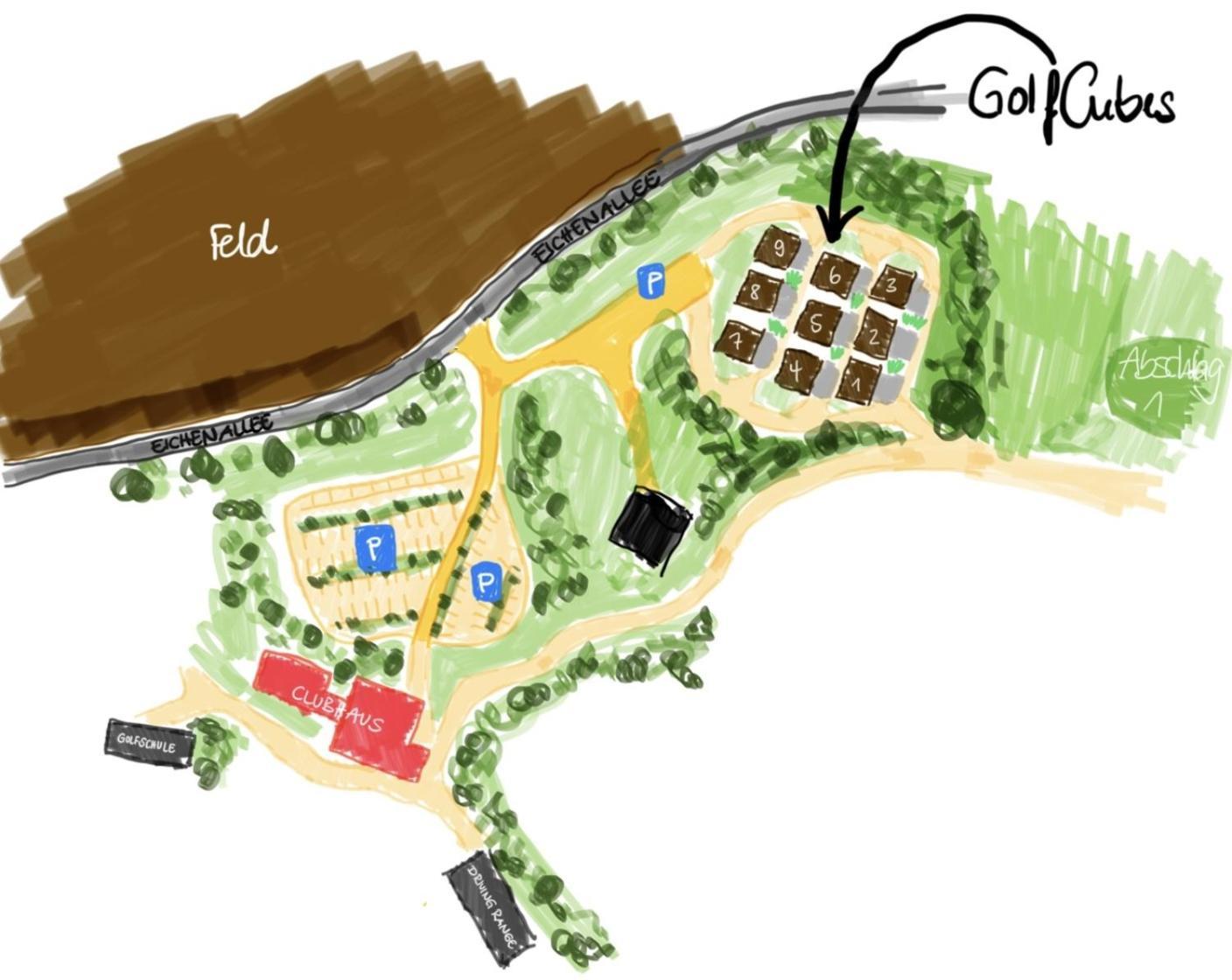 Вилла Golf Cubes Ховахт Экстерьер фото